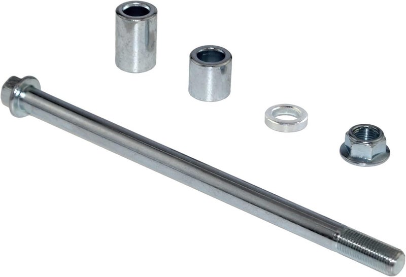 Minho 12mm 245mm Front Rear Axle with Bushing 30mm 20mm 5mm Fit for Jonway 125cc 150cc Scooter Motorcycle Dirt Bike QUAD ATV - Image 1